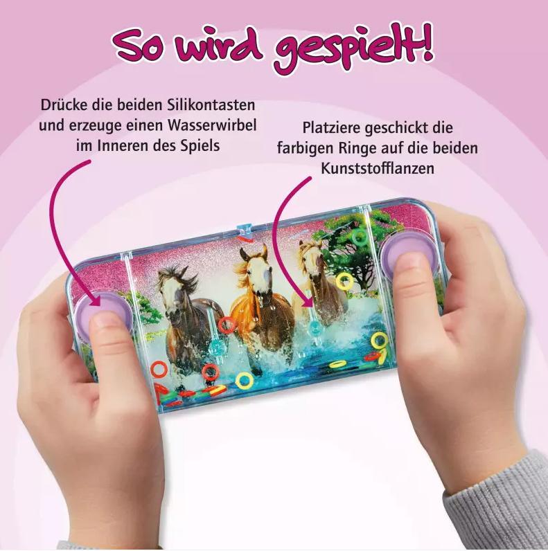 Produktbild Lutz Mauder TapirElla Wasserspiel-Geduldsspiele im Display, Pferde 5 von 5