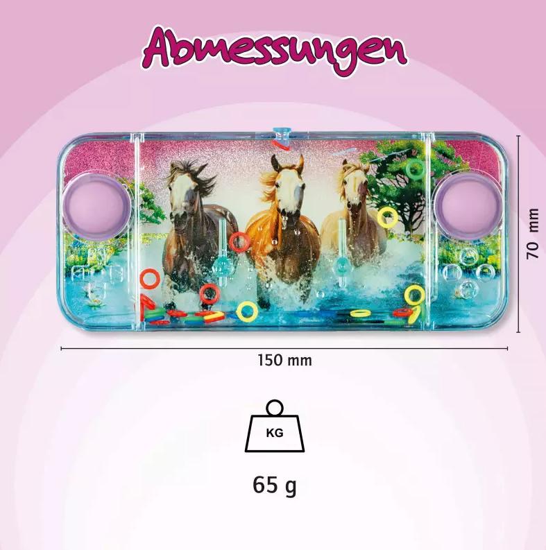 Produktbild Lutz Mauder TapirElla Wasserspiel-Geduldsspiele im Display, Pferde 2 von 5