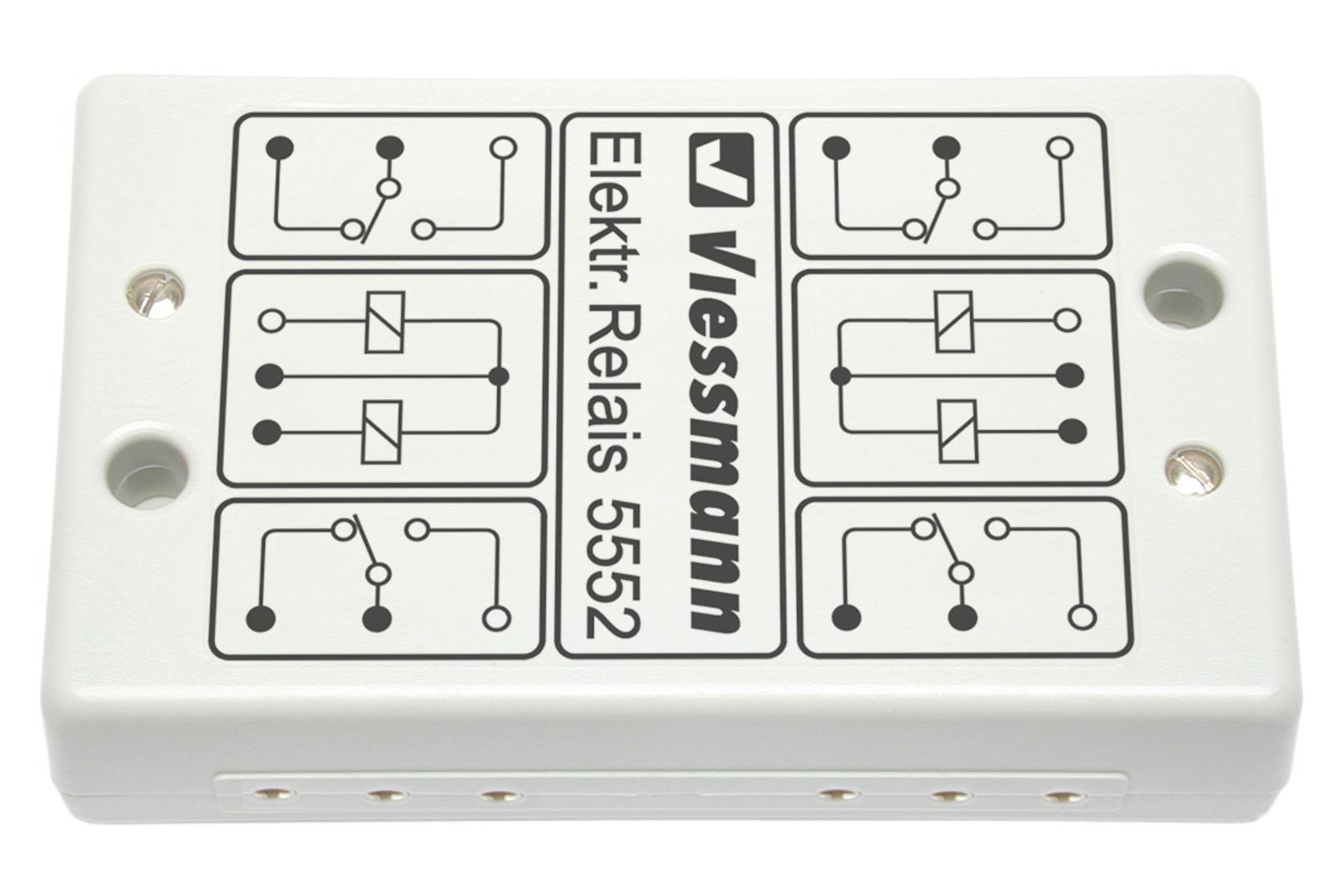 Viessmann 5552 - Elektronisches Relais 2 x 2UM