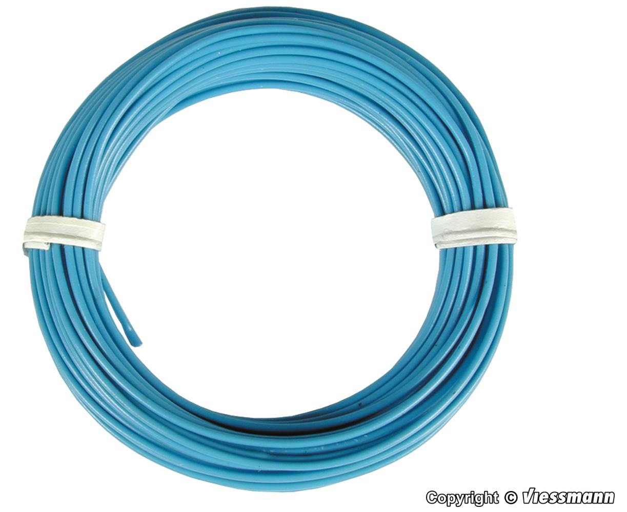 Viessmann 6861 - Kabelring 0,14 mm², blau, 10 m