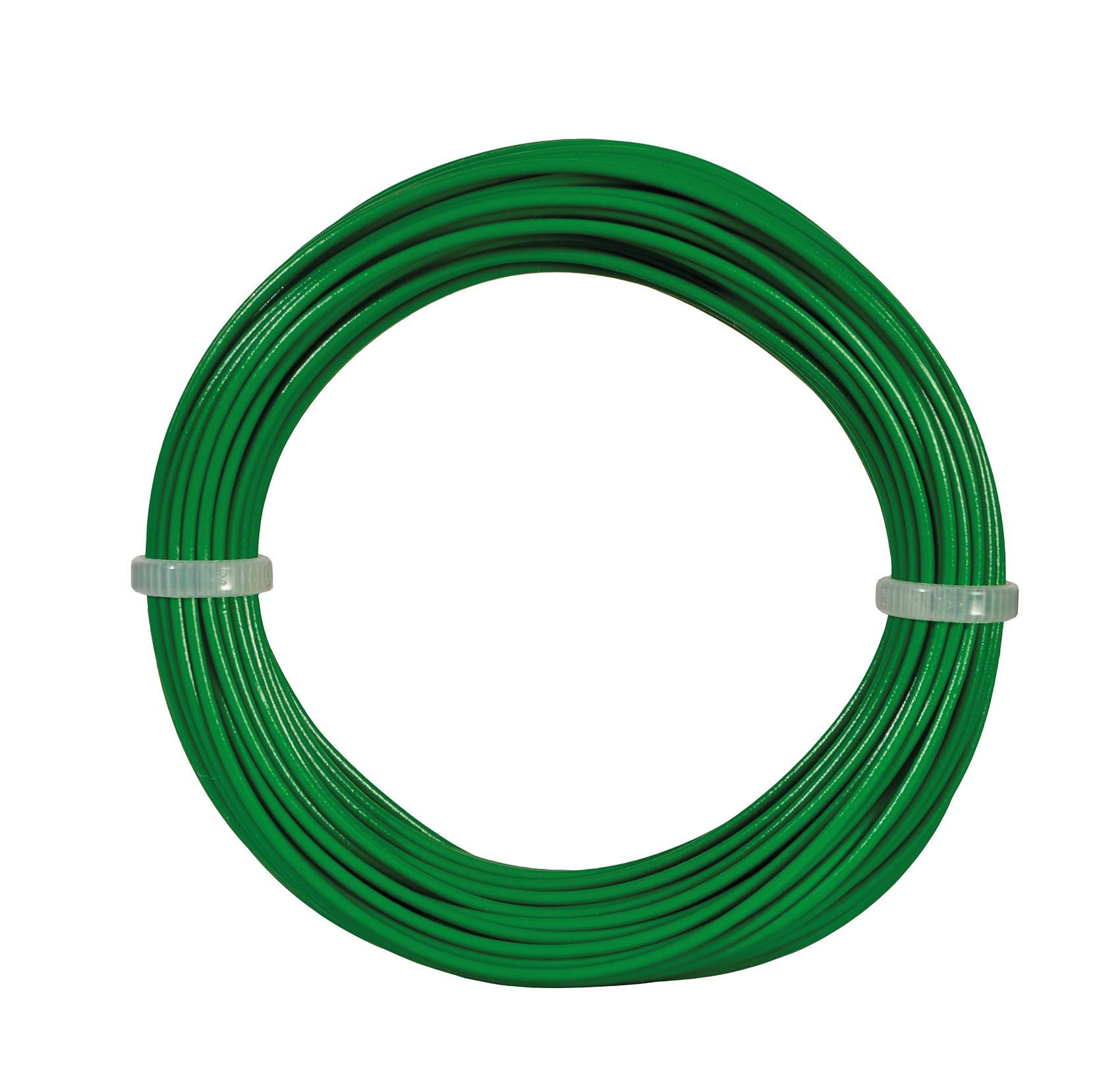 Viessmann 6866 - Kabelring 0,14 mm², grün, 10 m