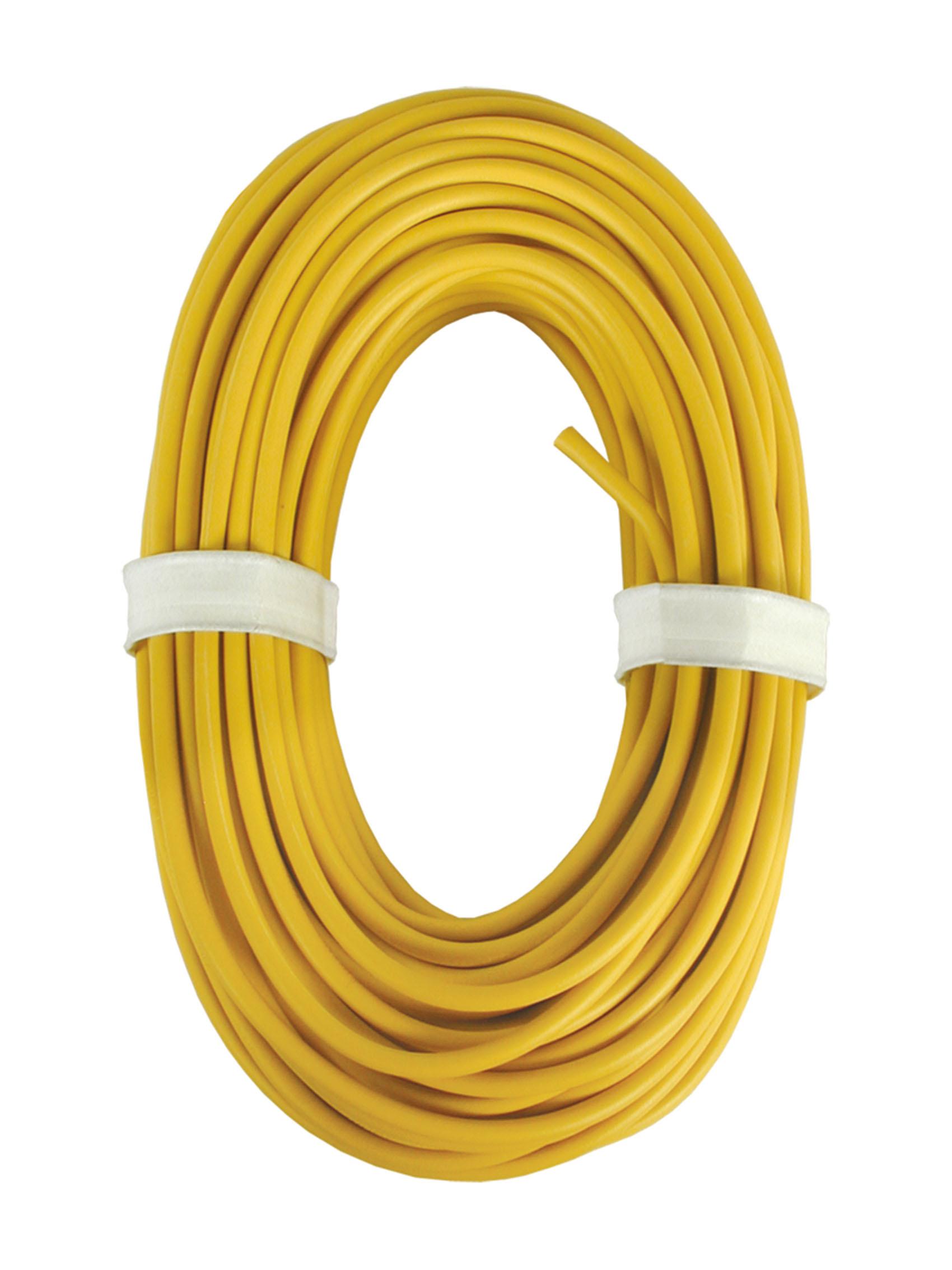 Viessmann 6897 - Hochstromkabel 0,75 mm², gelb, 10 m