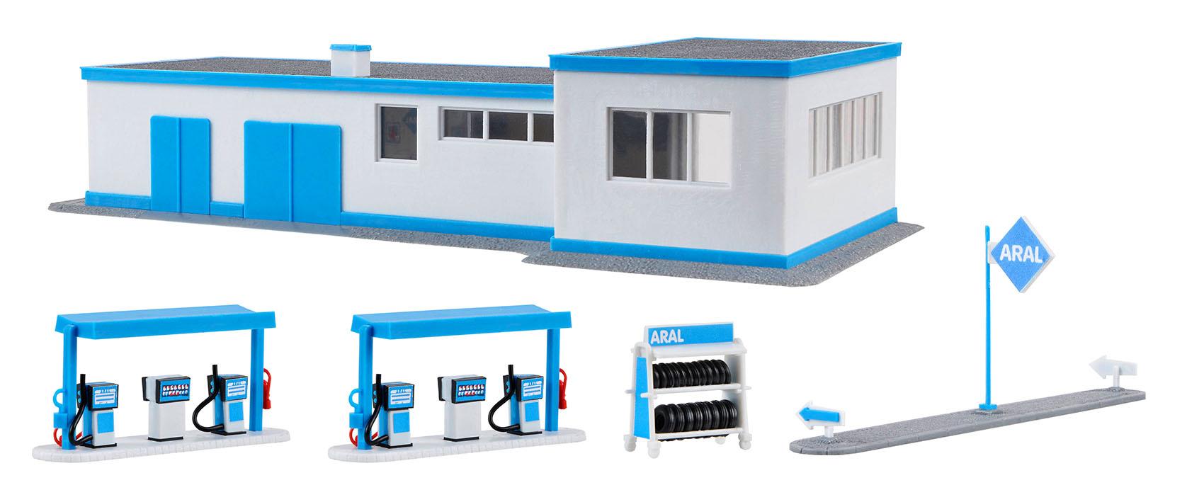 Produktbild kibri 38541 - H0 Aral Tankstelle 3 von 4