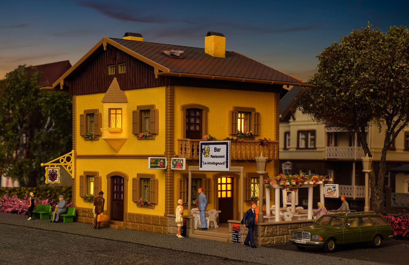 Produktbild Vollmer 49233 H0 - Gasthaus 3 von 4