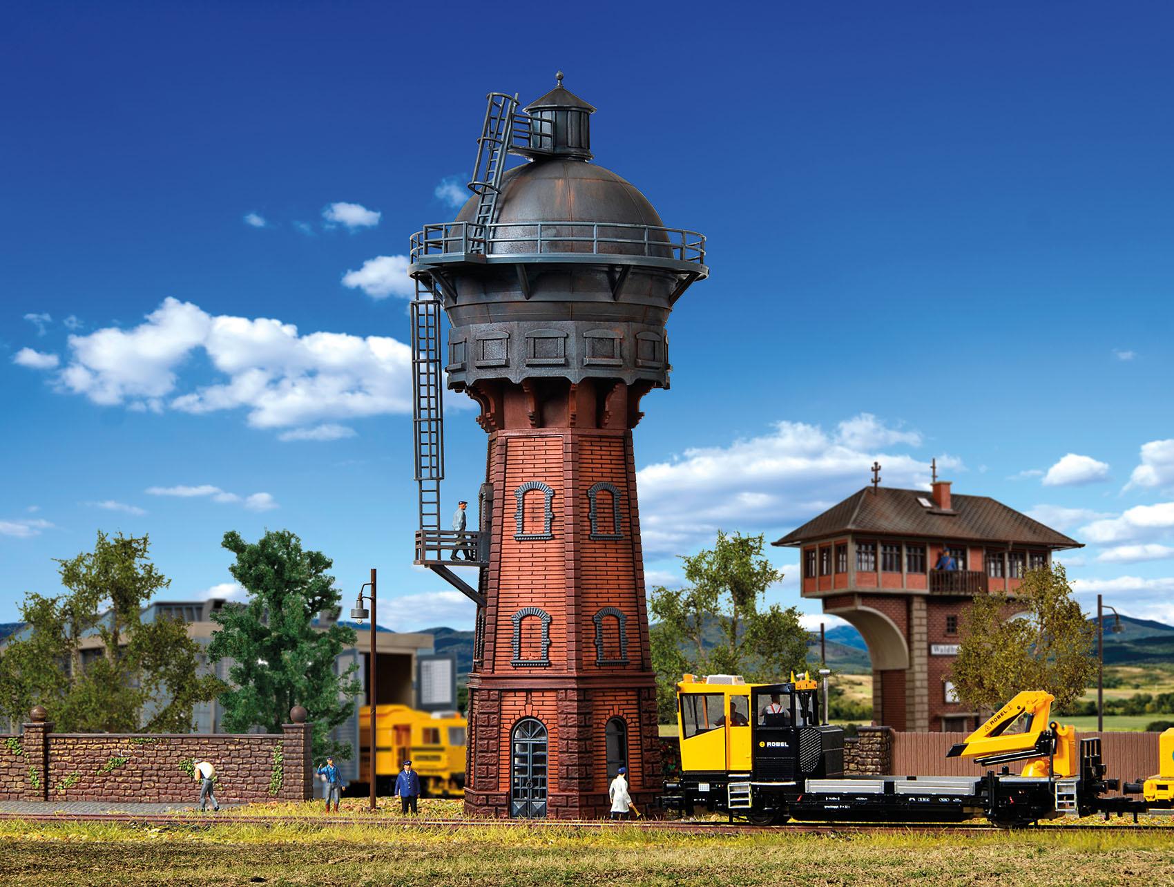 Produktbild Vollmer 45710 H0 - Wasserturm Dortmund 4 von 4