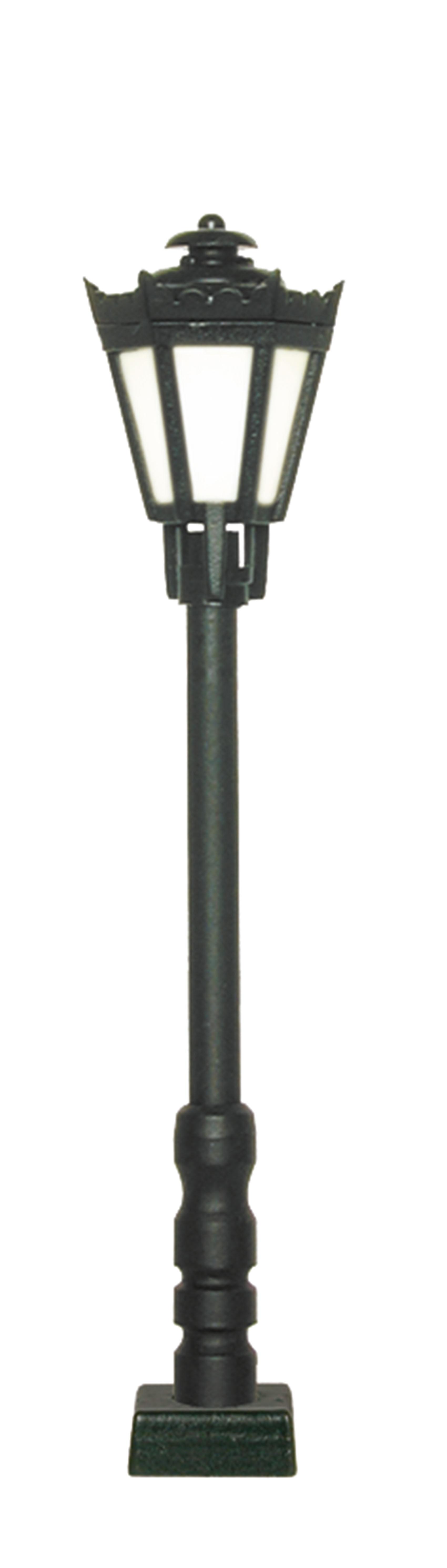 Viessmann 60701 - H0 Parklaterne schwarz, Kontaktstecksockel, LED
