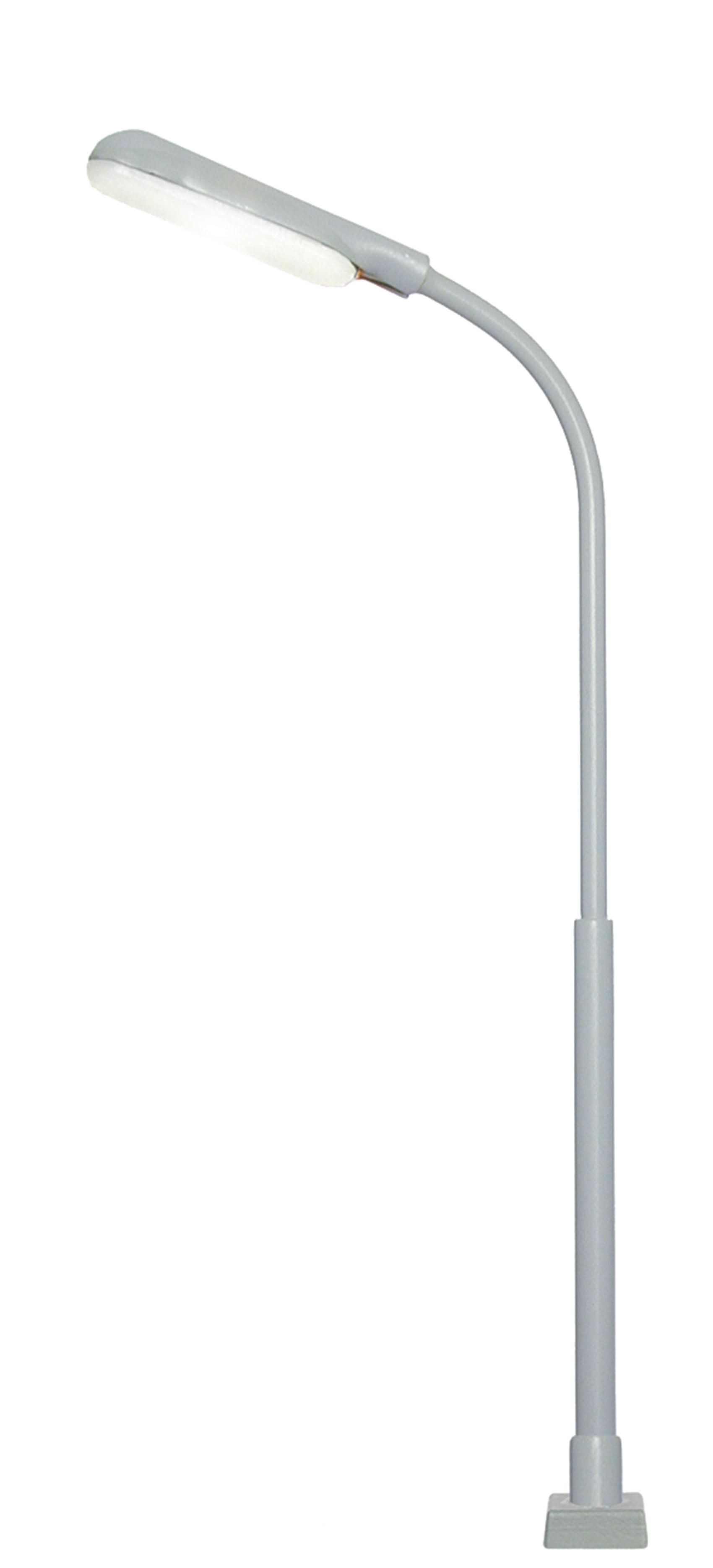 Viessmann 60901 - H0 Peitschenleuchte, Kontaktstecksockel, LED weiß