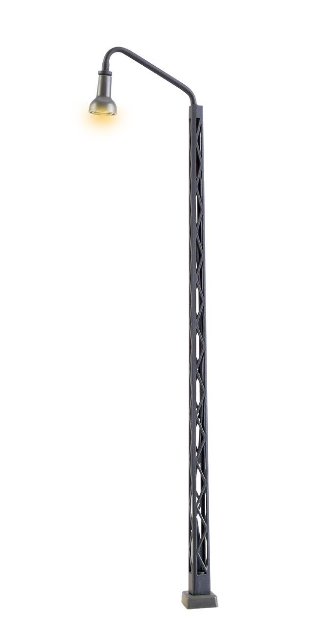 Viessmann 63851 - H0 Gittermastleuchte, Kontaktstecksockel, LED weiß