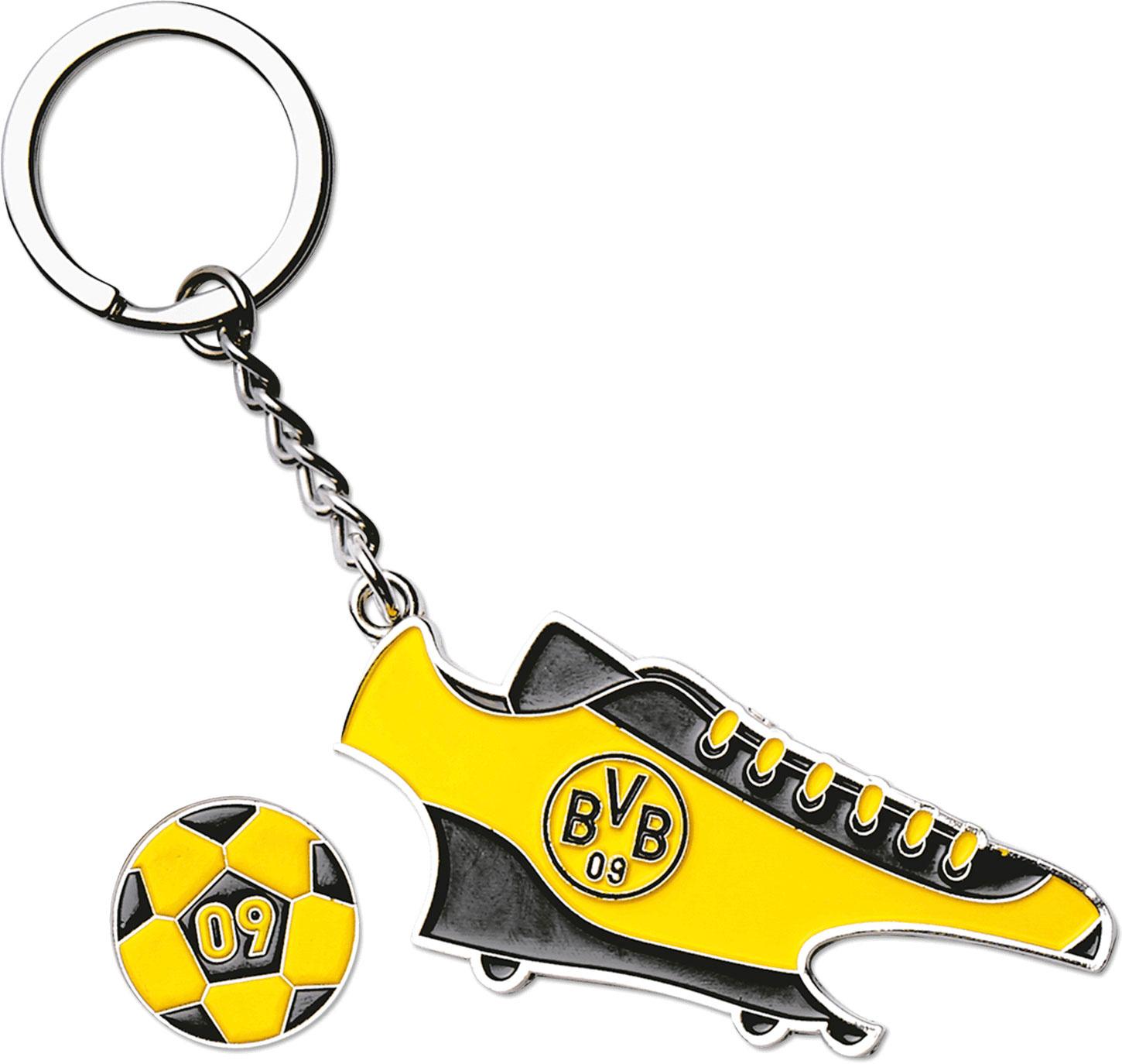 Produktbild BVB Schlüsselanhänger mit Einkaufschip und Öffner 3 von 3