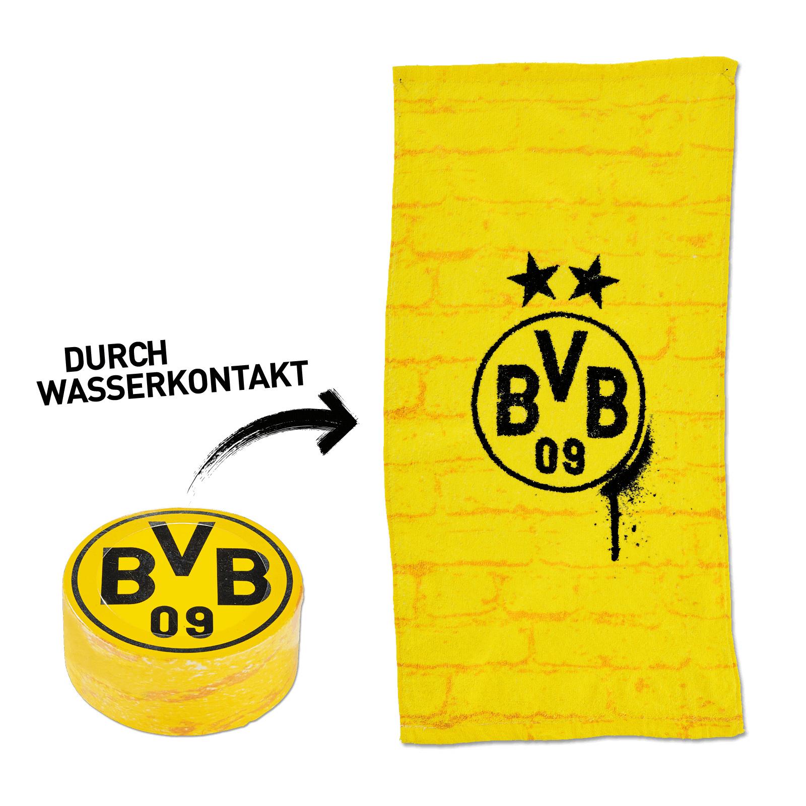 Produktbild BVB-Zauberhandtuch 2 von 5