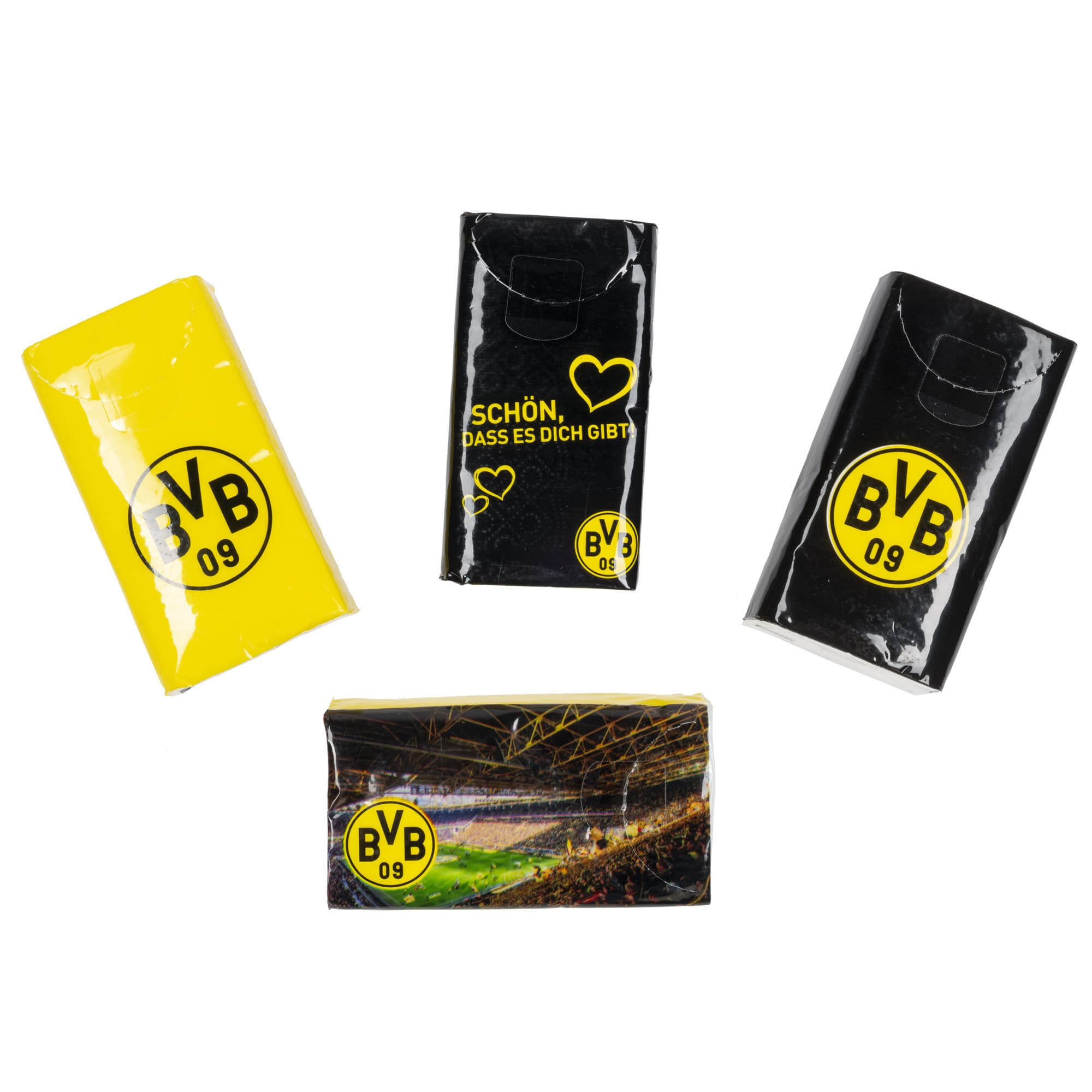 Produktbild BVB Taschentücher 3 von 3