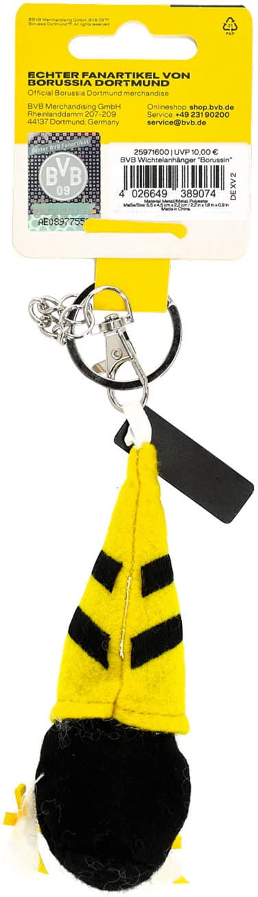 BVB Schlüsselanhänger Wichtel Borussin