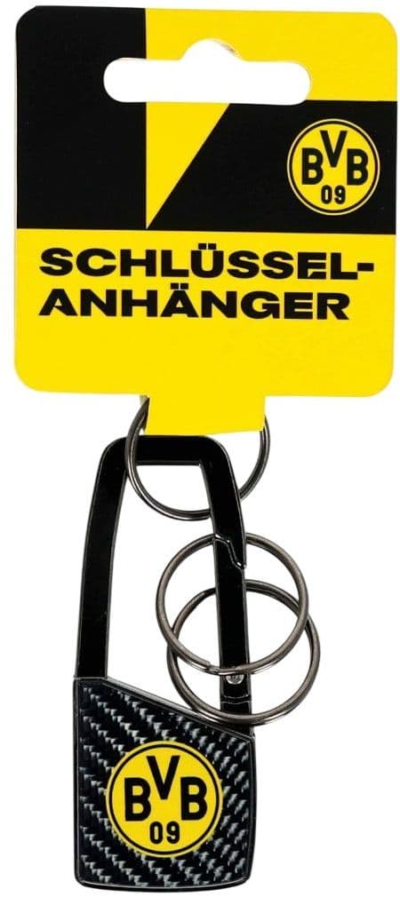 BVB Schlüsselanhänger Carbon