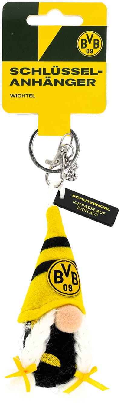 BVB Schlüsselanhänger Wichtel Schutzengel
