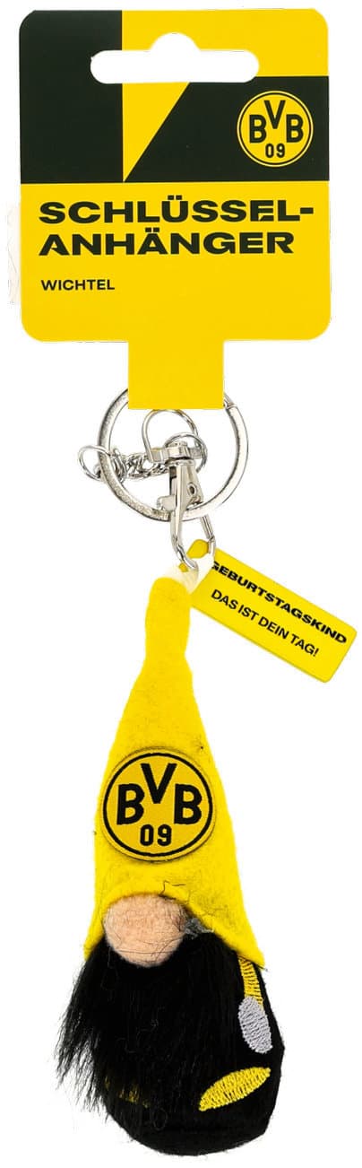 BVB Schlüsselanhänger Wichtel Geburtstagskind