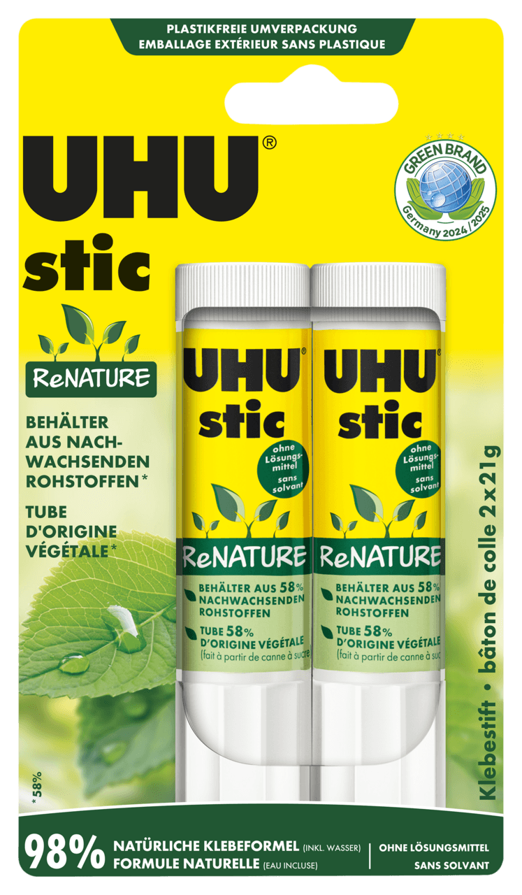 UHU stic ReNATURE Klebestift