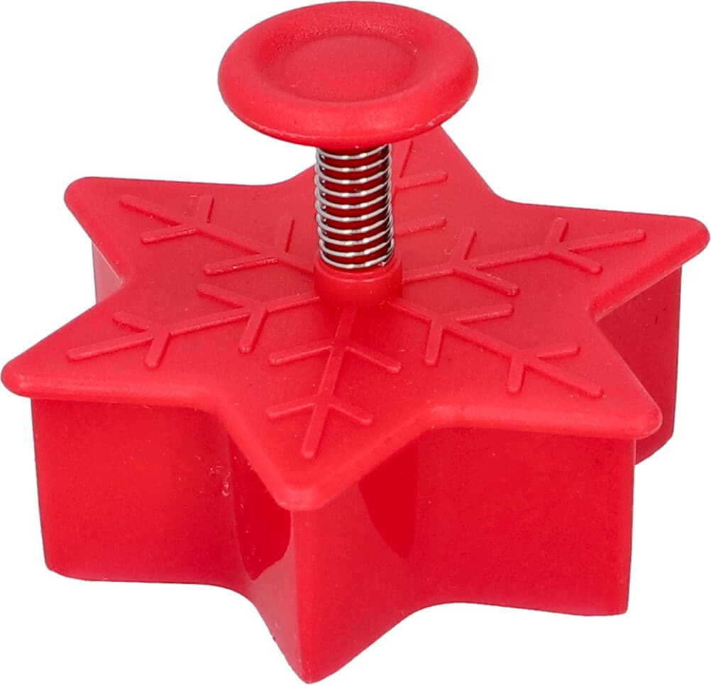 RBV Birkmann Ausstechform mit Auswerfer Schneeflocke