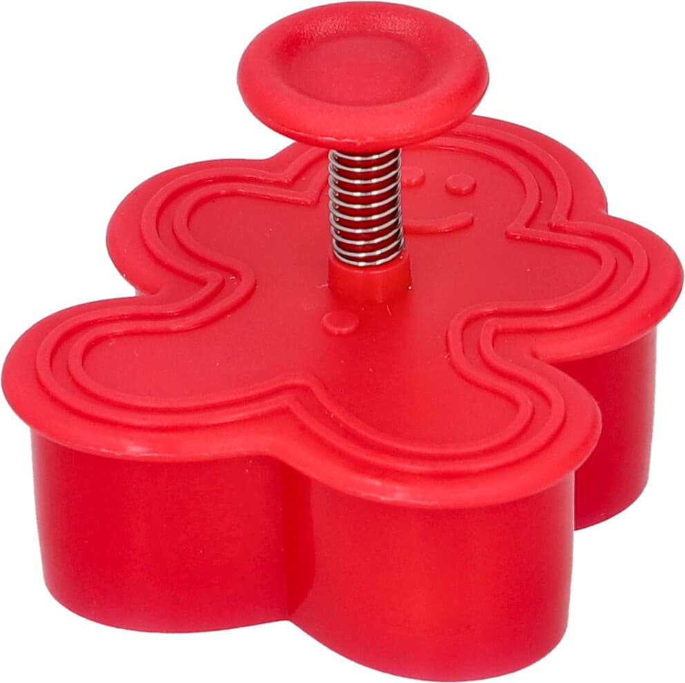 RBV Birkmann Ausstechform mit Auswerfer Dear Santa Gingerman