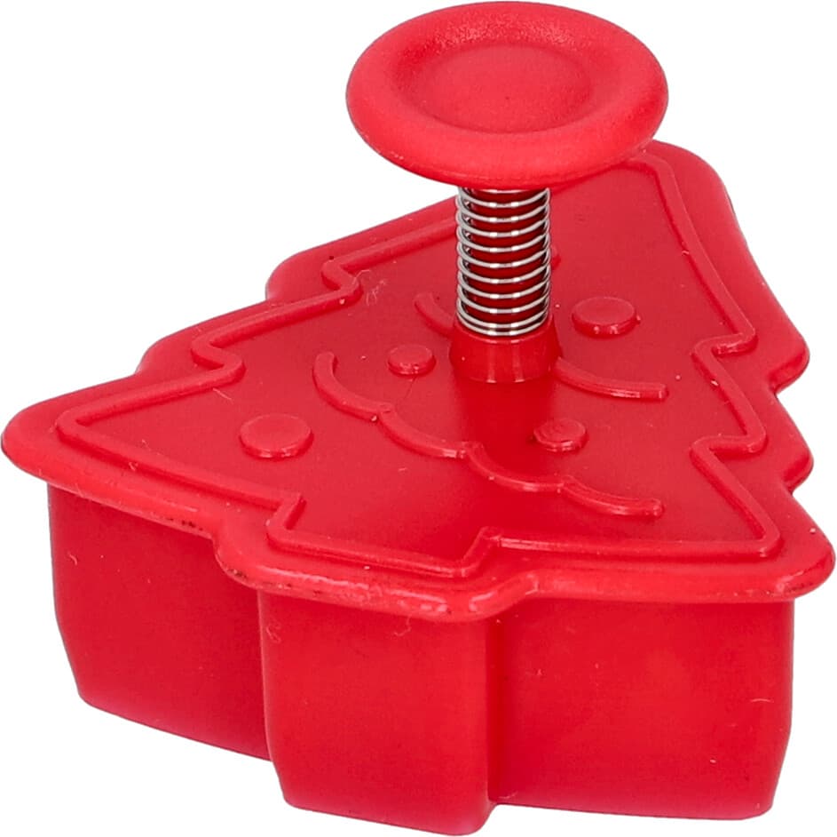 RBV Birkmann Ausstechform mit Auswerfer Dear Santa Tannenbaum