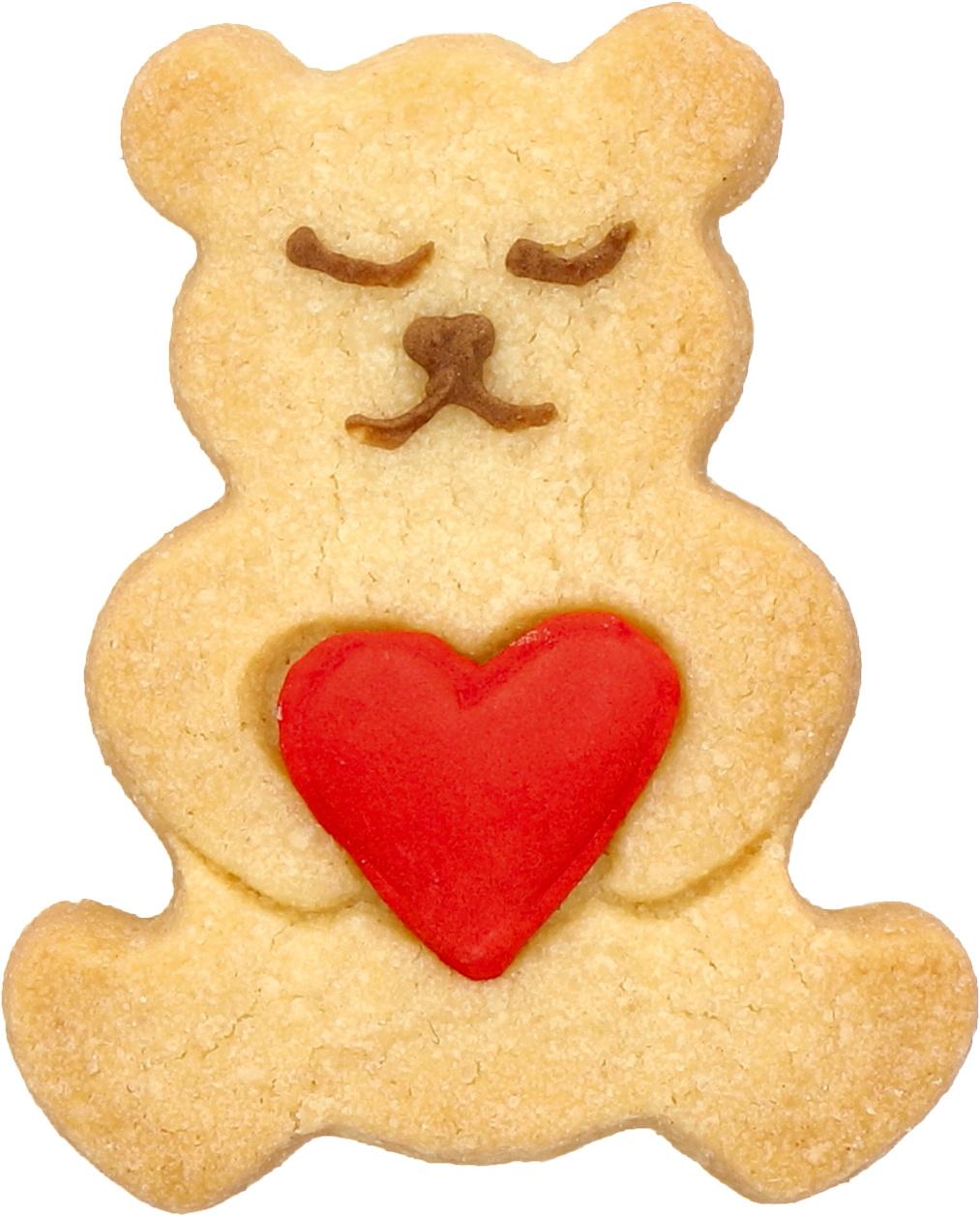 Produktbild RBV BIRKMANN Ausstechform Teddybär mit Herz 6cm 3 von 4