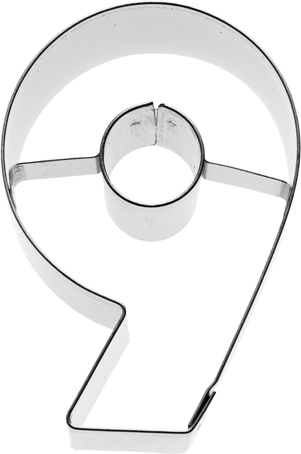 RBV BIRKMANN Ausstechform Zahl 9 6cm