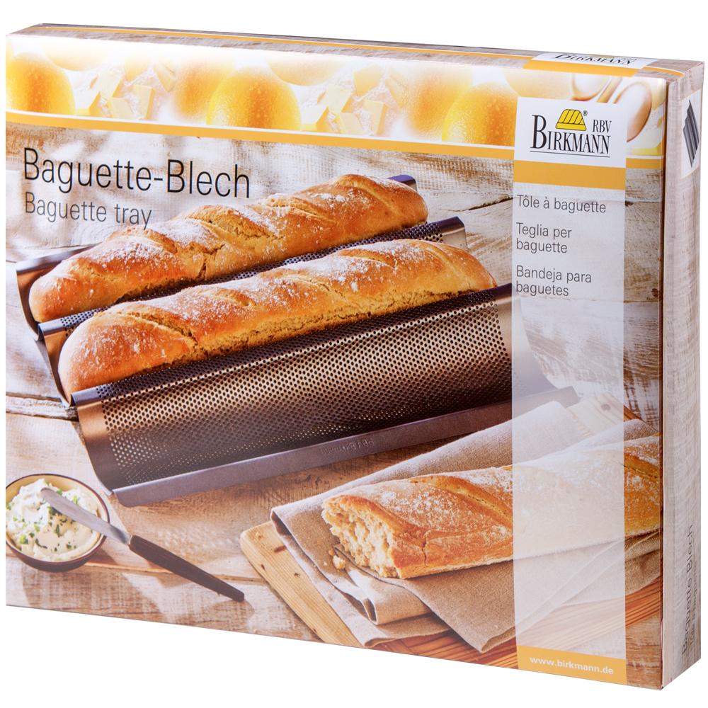 Produktbild RBV BIRKMANN Baguette-Backblech LAIB&SEELE  38,5×28cm 2 von 2