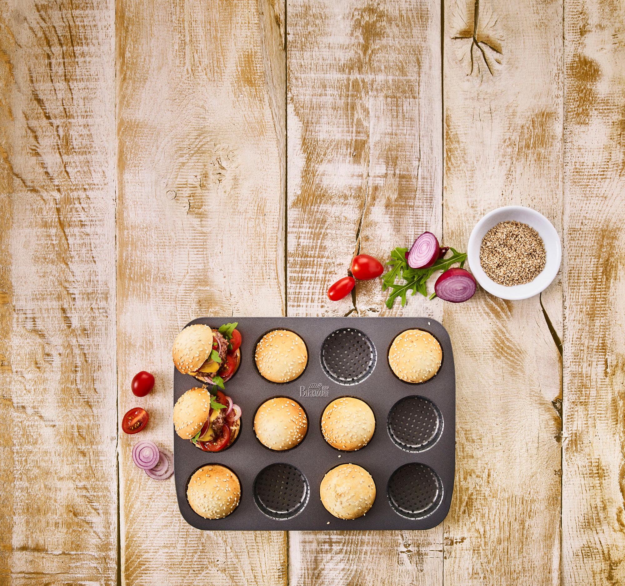 Produktbild RBV BIRKMANN Mini-Burgerblech LAIB&SEELE 12-fach 3 von 3