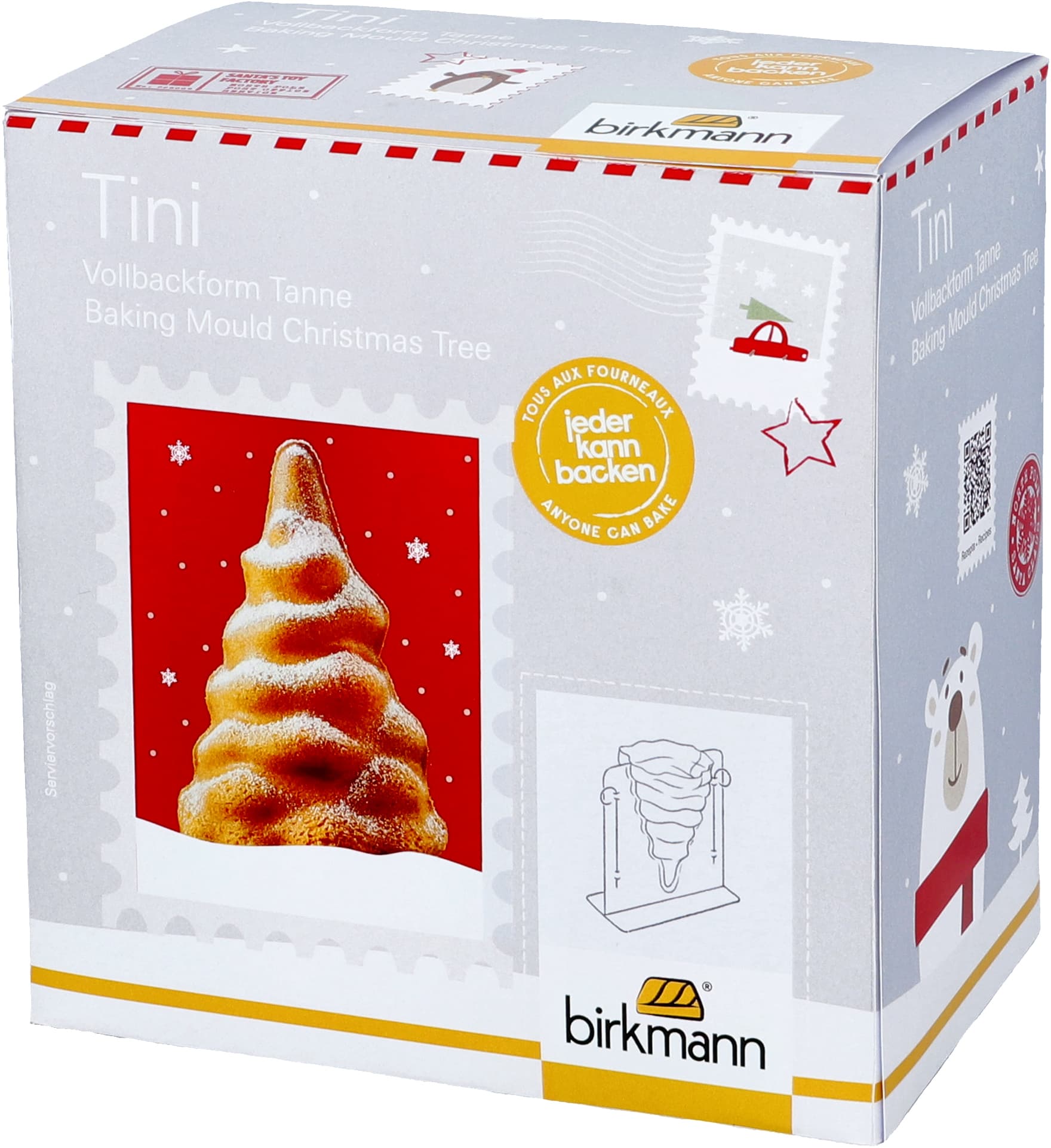 RBV Birkmann 3D Backform Tini die Tanne