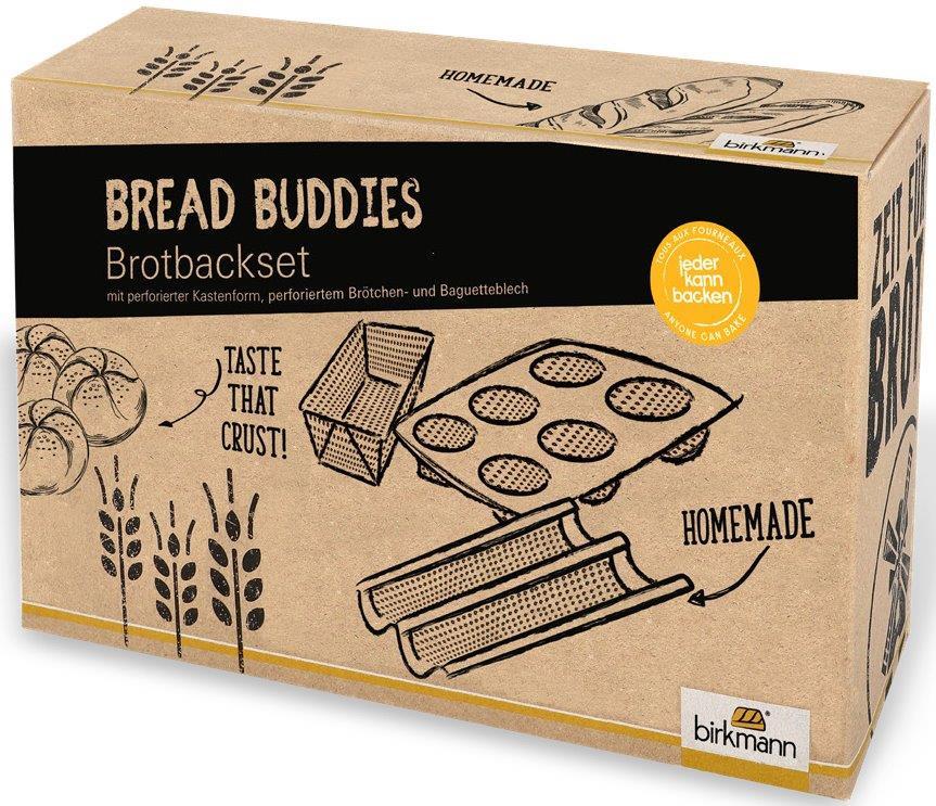 RBV BIRKMANN Bread Buddies Starter Set 3-tlg.
