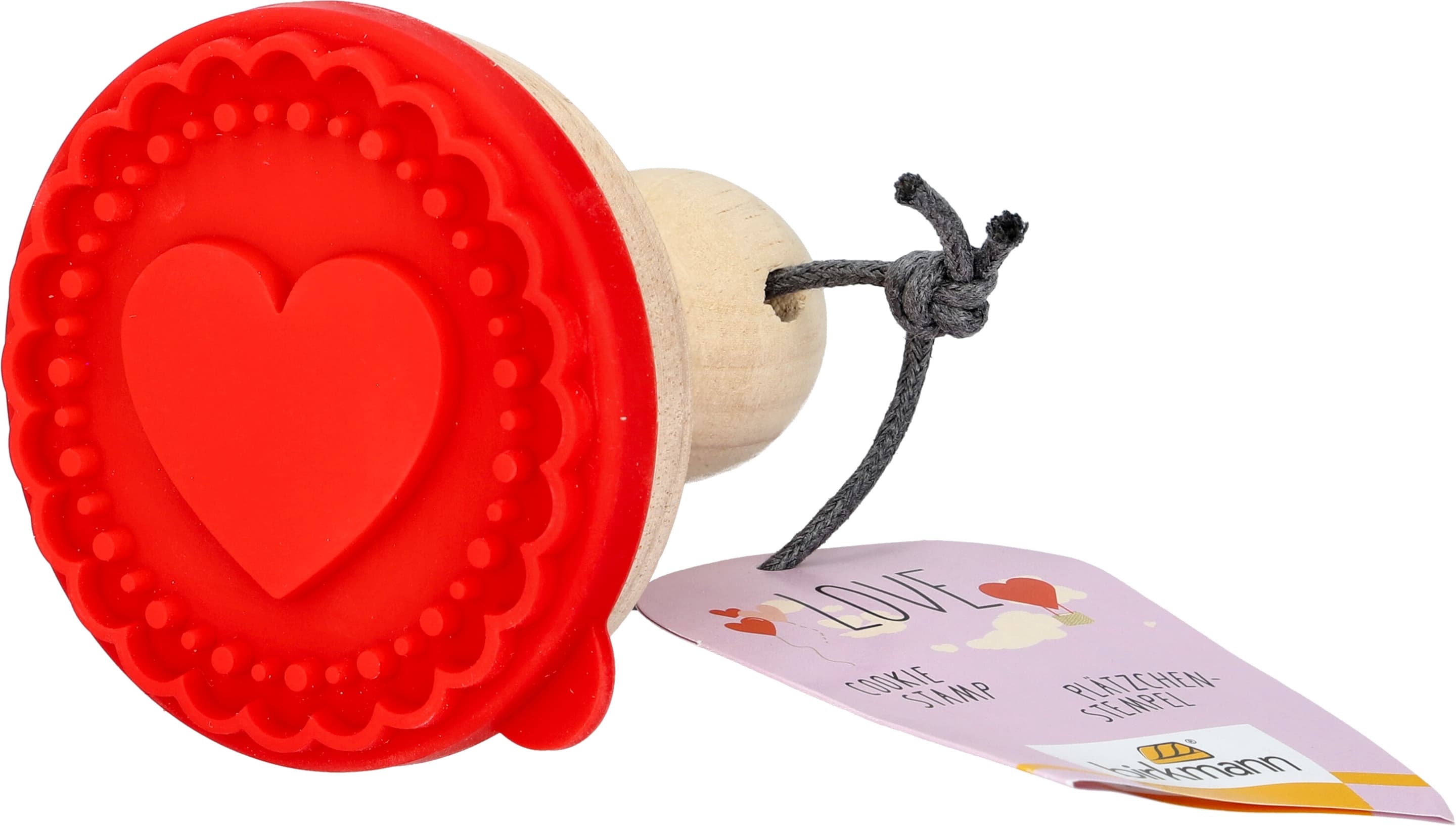 RBV Birkmann Plätzchen-Stempel Herz ø7cm