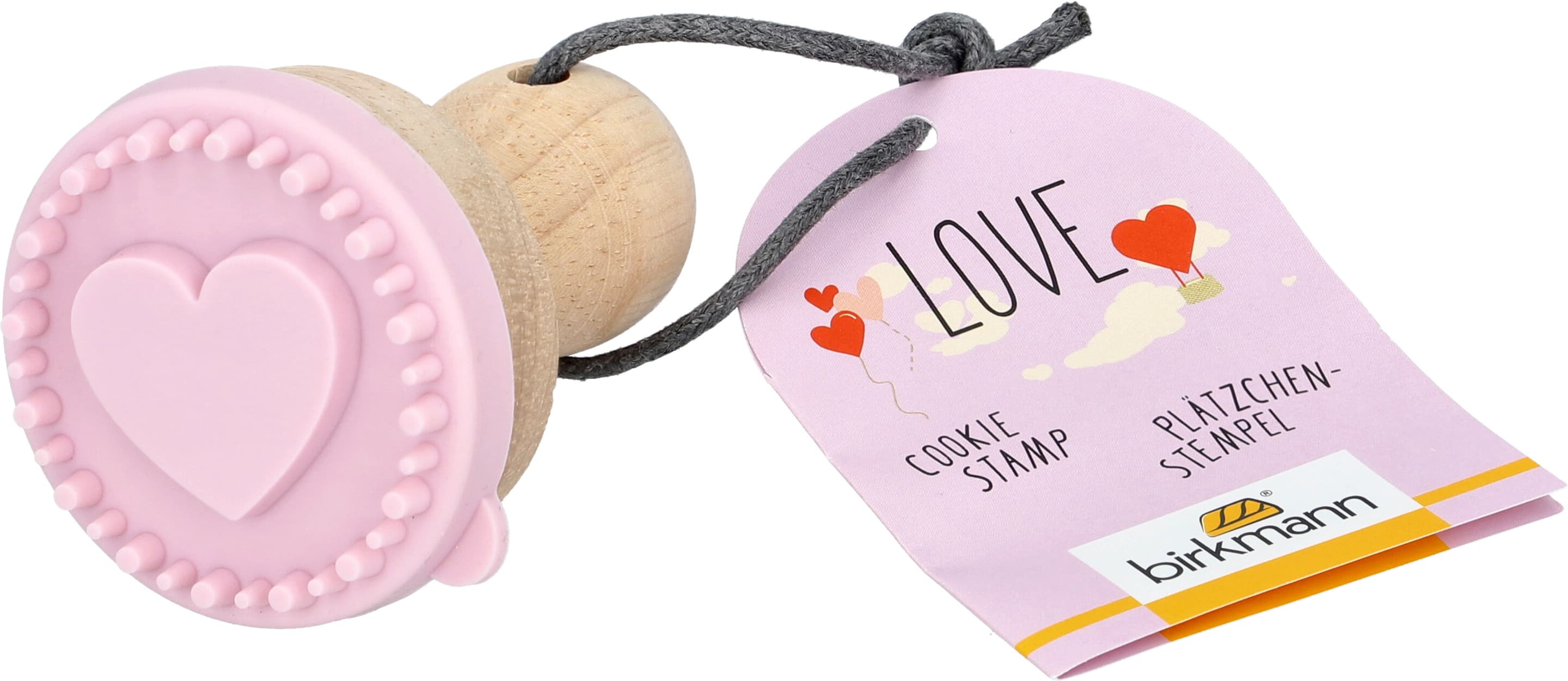RBV Birkmann Plätzchen-Stempel Herz ø5cm