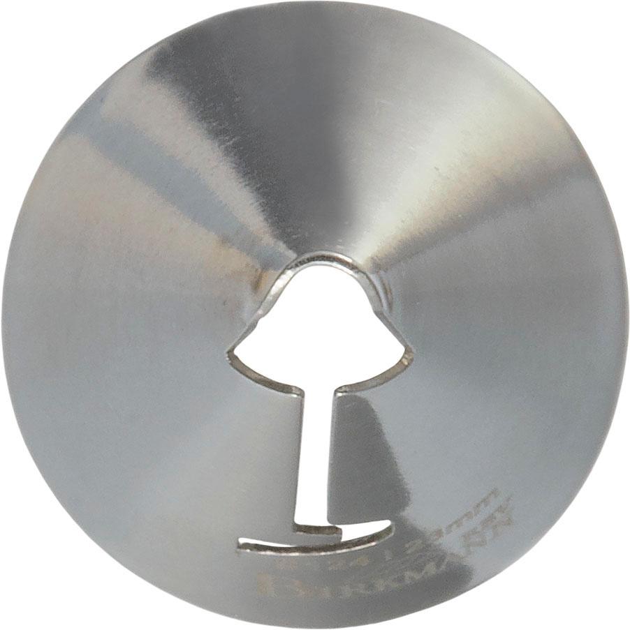 Produktbild RBV BIRKMANN Rüschentülle 5 gebogen Nr.124 Ø 23 mm 2 von 3