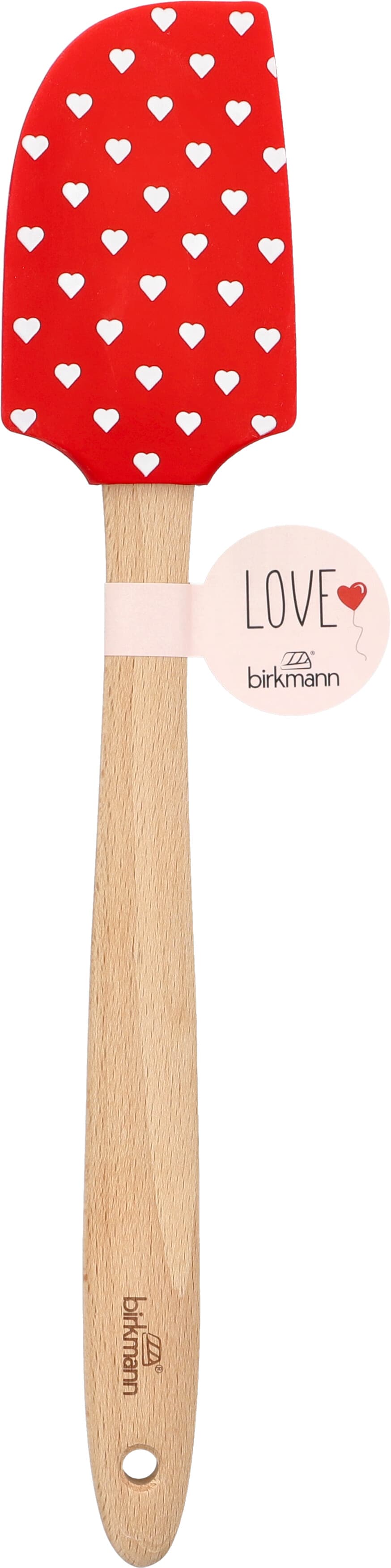 RBV Birkmann Teigschaber mit Herzen Love 2025