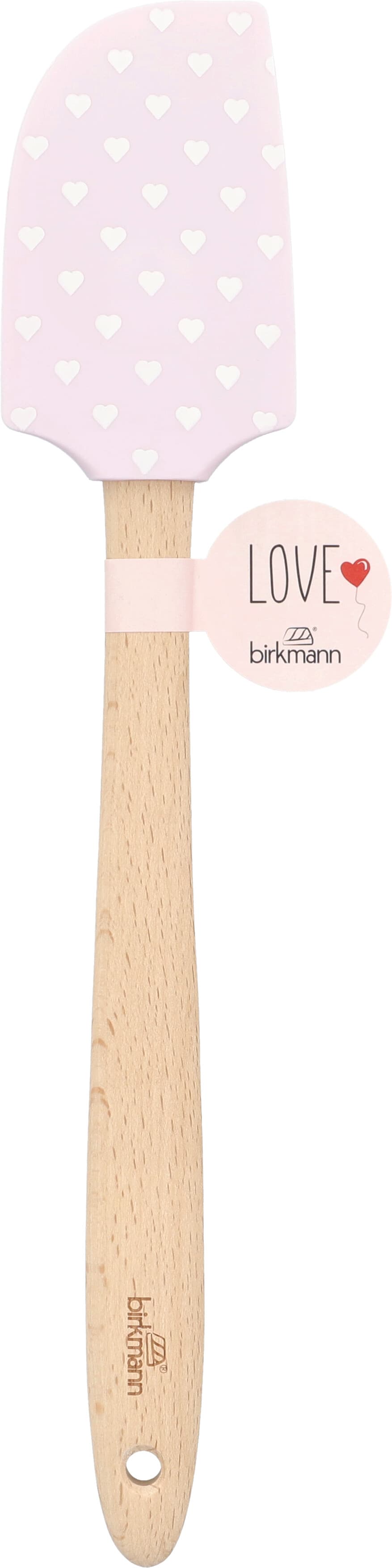 RBV Birkmann Teigschaber mit Herzen Love 2025