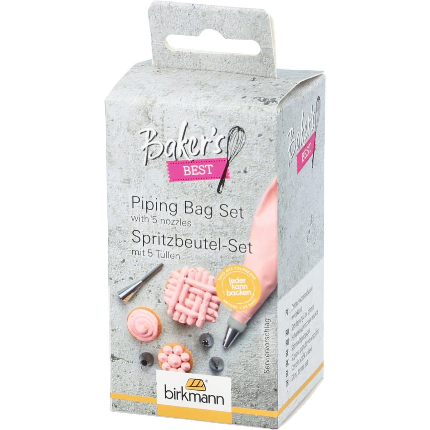 RBV Birkmann Baker's Best Spritzbeutelset 7-tlg.
