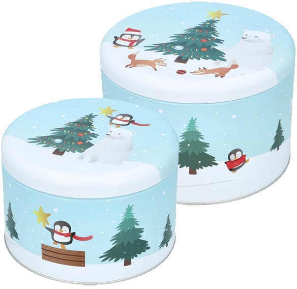 RBV Birkmann Gebäckdosenset Christmas Decoration XL 2-tlg.