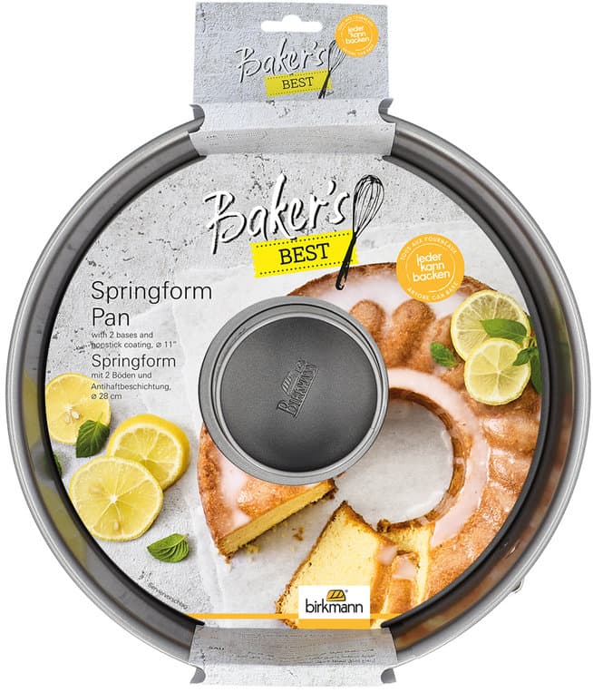 RBV Birkmann Baker's Best Springform mit 2 Böden Ø28cm