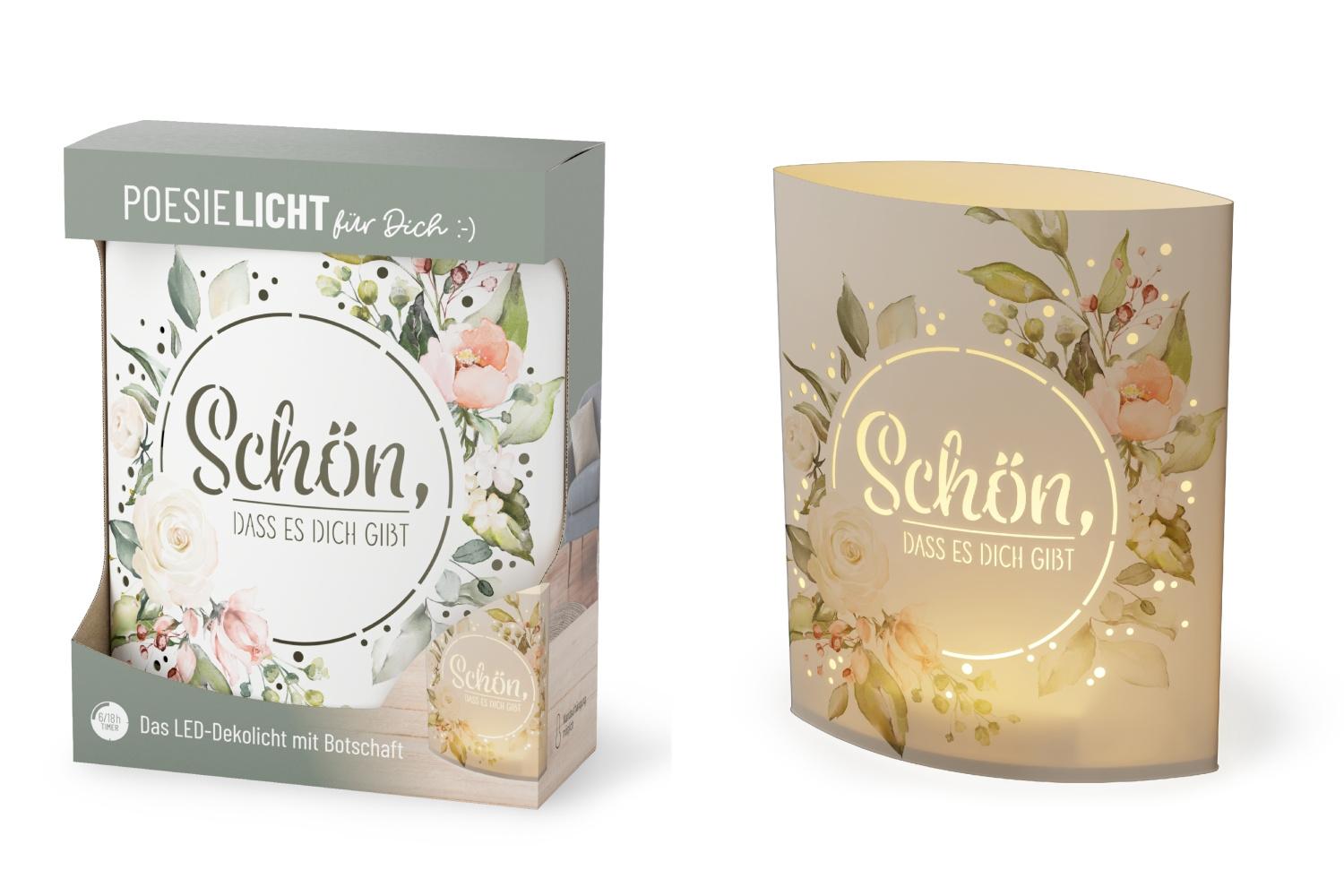 Geschenk Für Dich Poesielicht Blumen