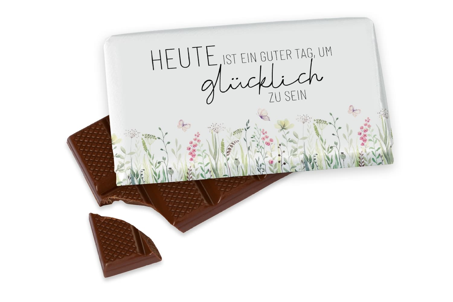 Geschenk für Dich Schokolade Heute ist ein guter Tag, um glücklich zu sein