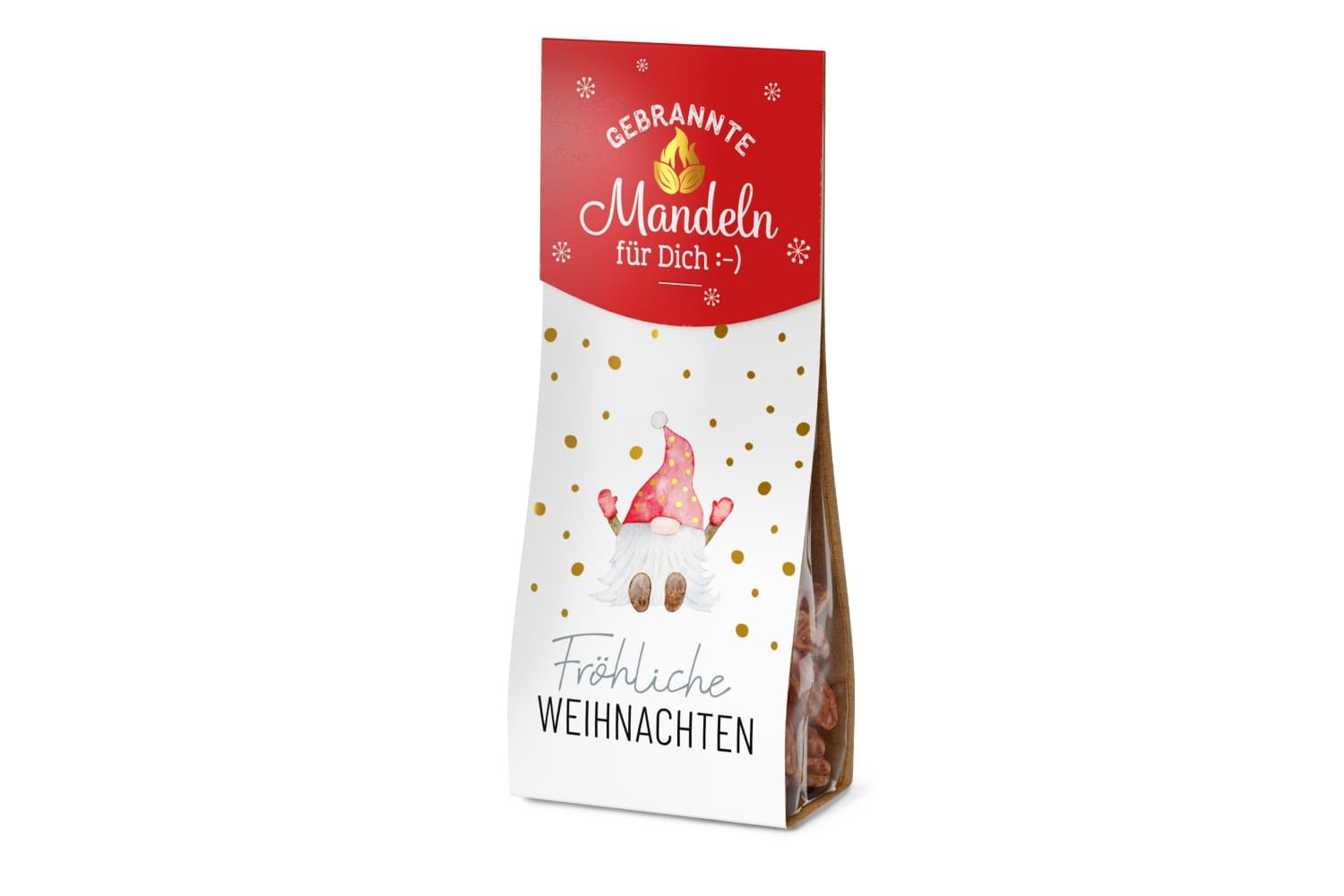 Geschenk für Dich Mandeln Wichtel