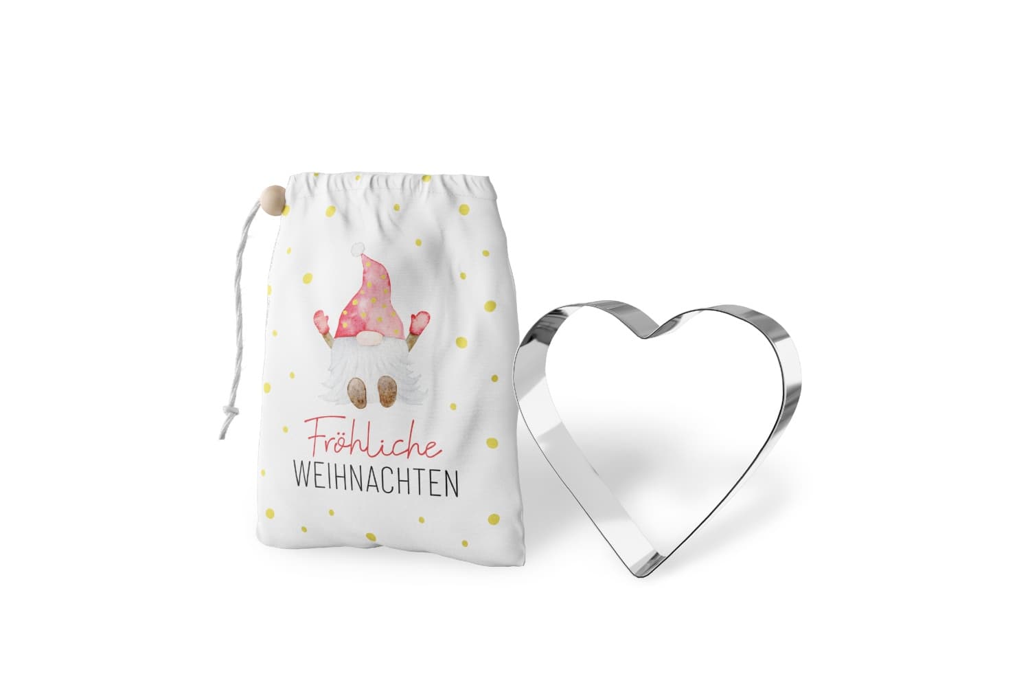 Geschenk für Dich Keksform Herz