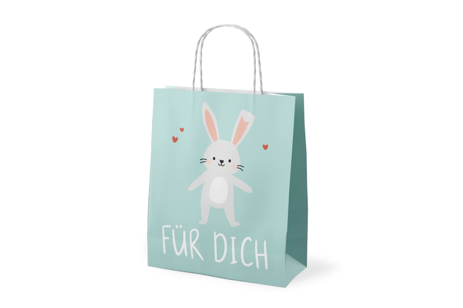 Geschenk für Dich Geschenktüte Hase für Dich