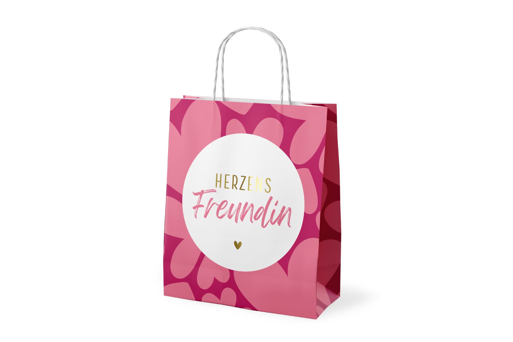 Geschenk für Dich Geschenktüte Herzens Freundin