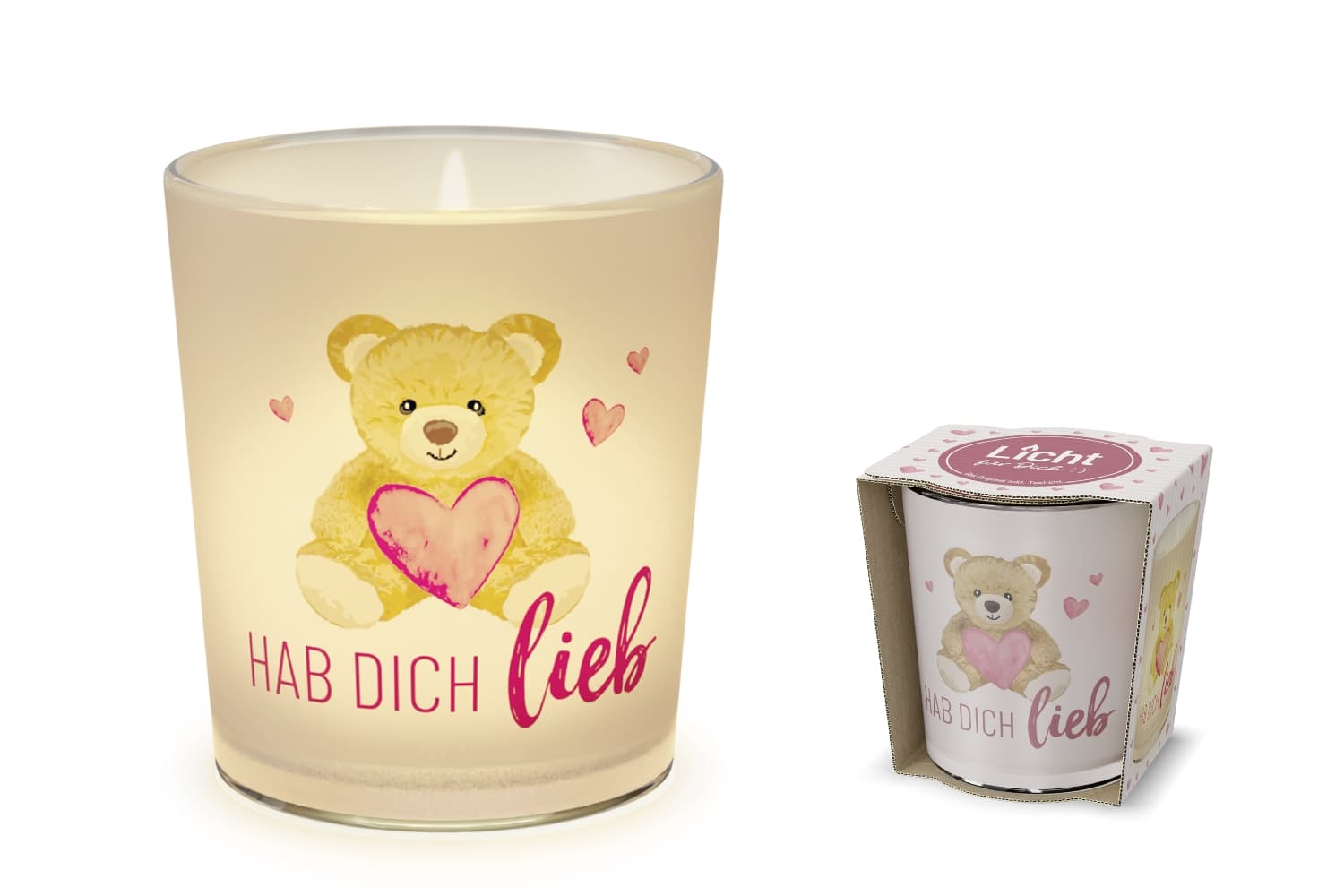 Geschenk für Dich Licht Hab dich lieb