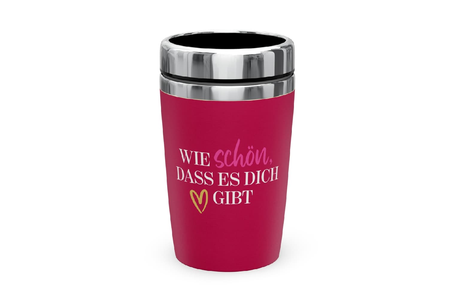 Geschenk für Dich Becher To Go Wie schön, dass es dich gibt 240ml