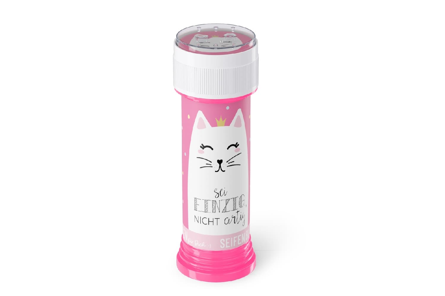 Geschenk Für Dich Seifenblasen Katze