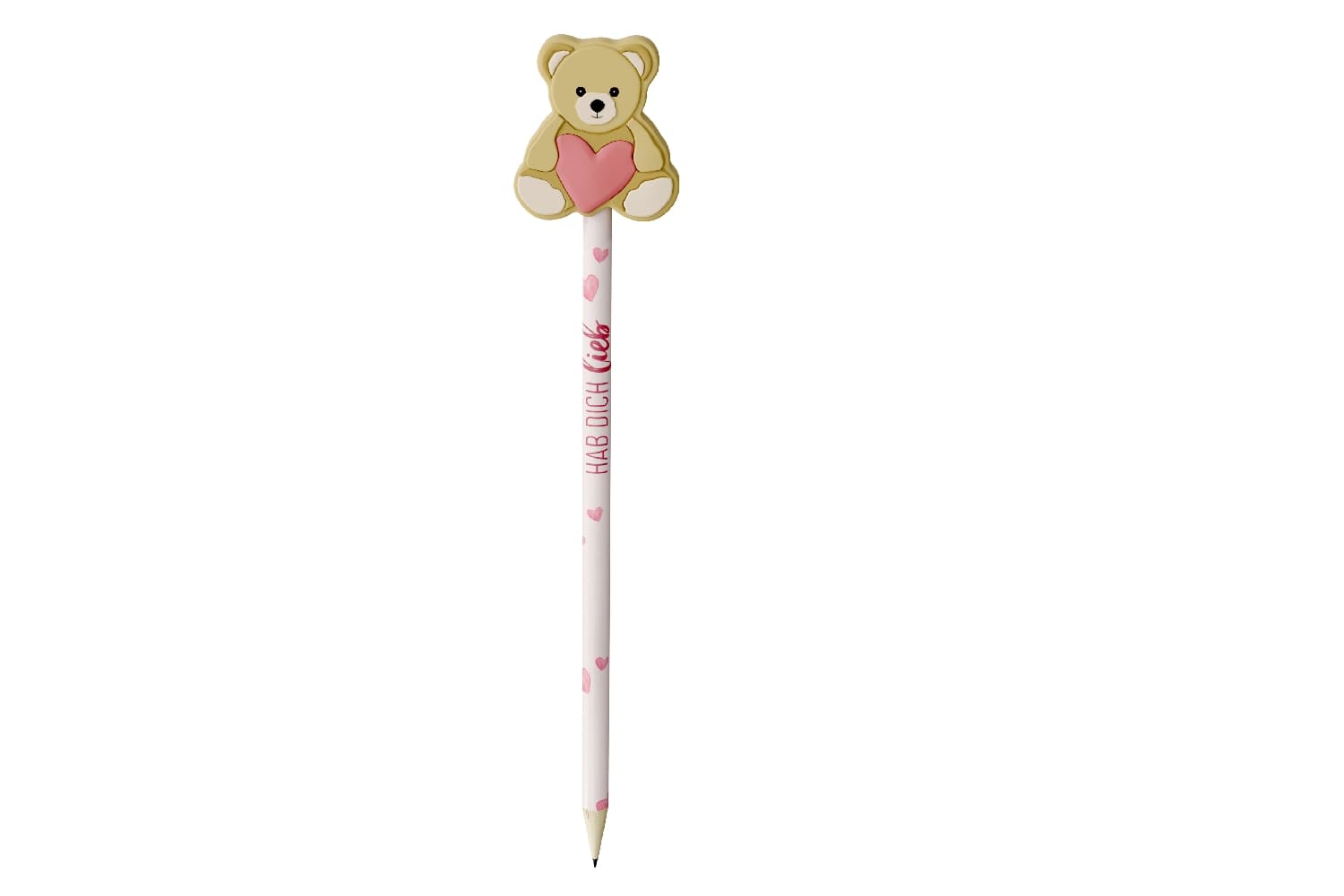Geschenk für Dich Bleistift Hab dich lieb