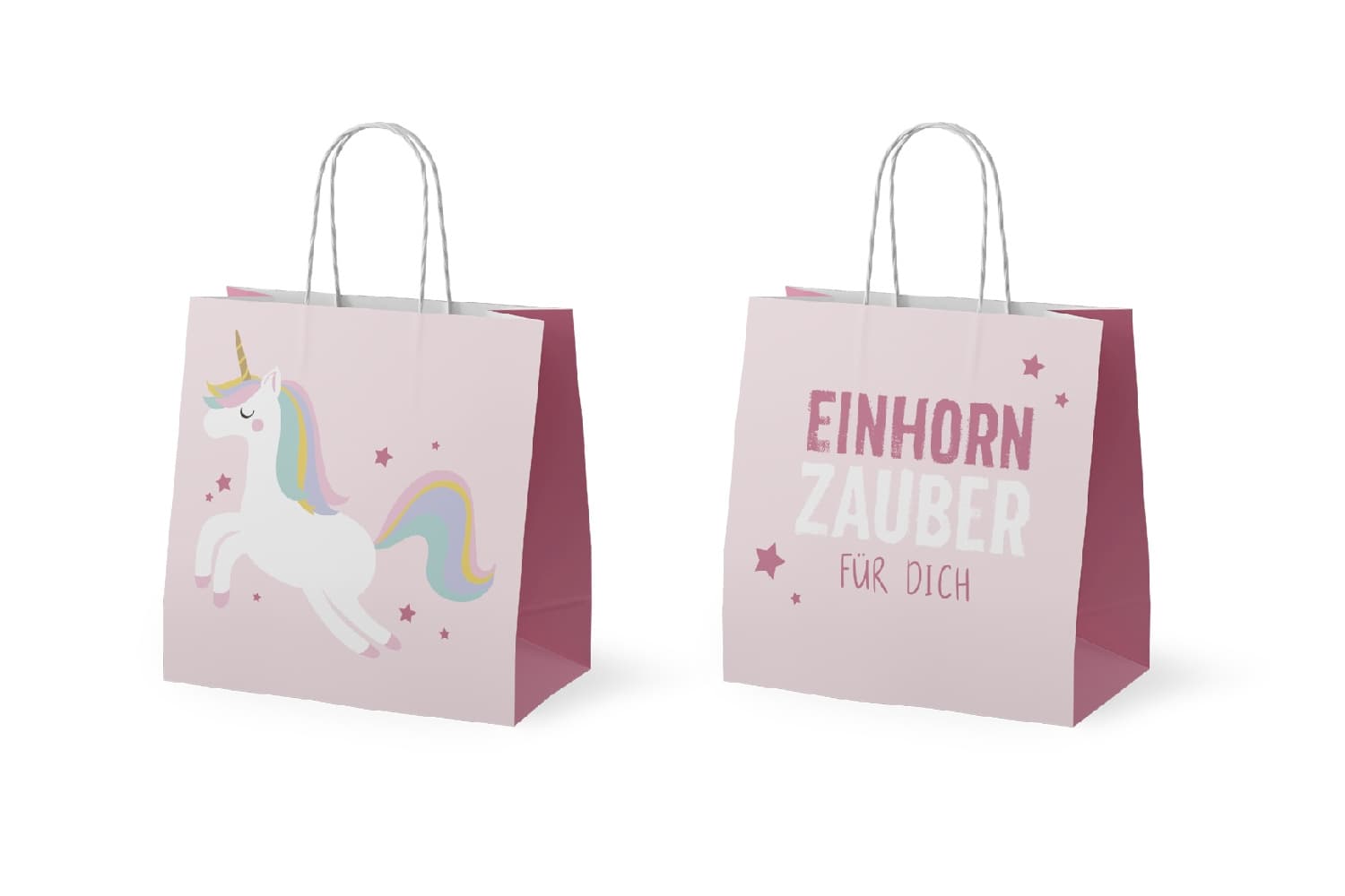 Geschenk Für Dich Geschenktüte Einhorn