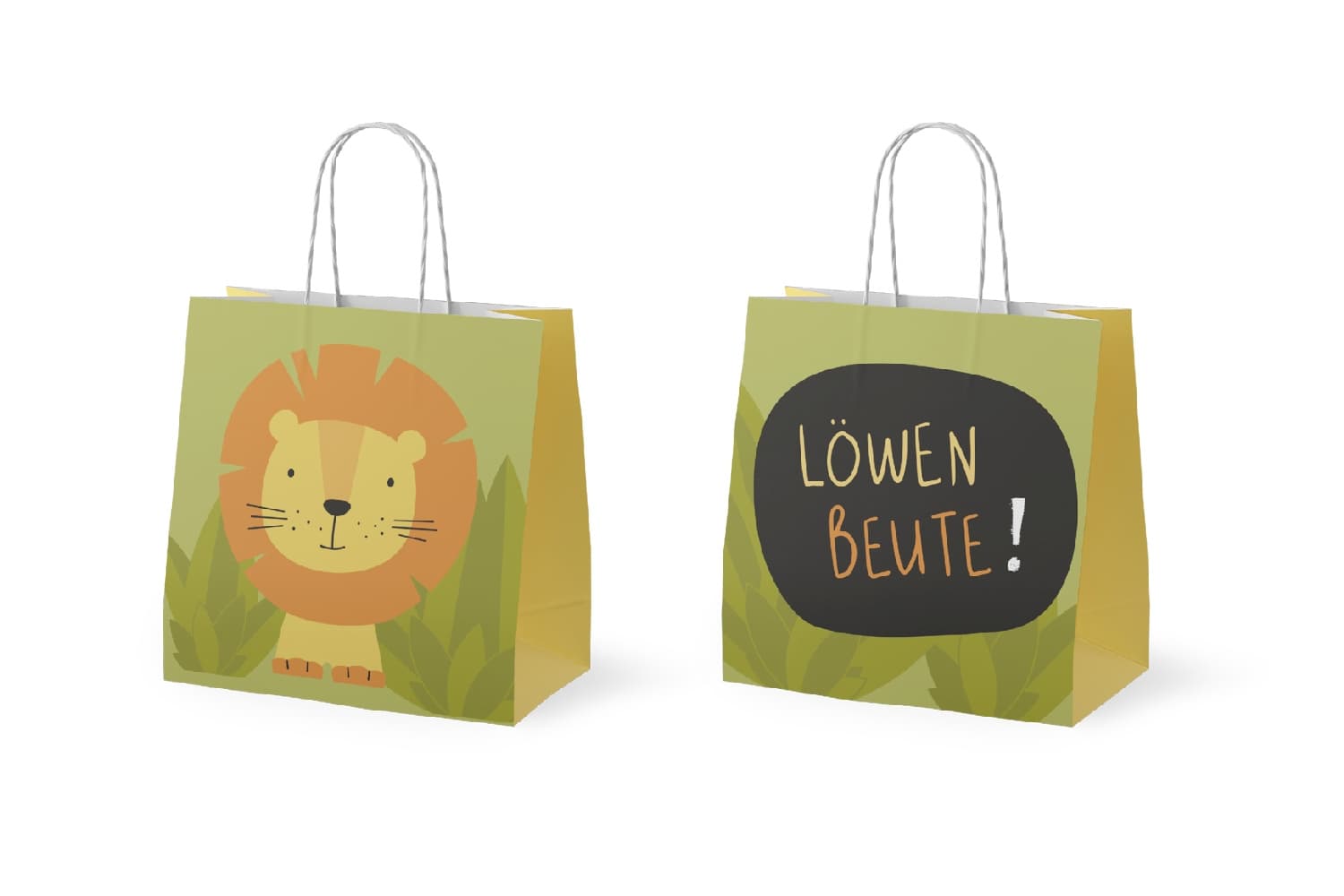Geschenk Für Dich Geschenktüte Löwe