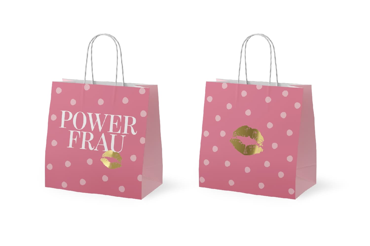 Geschenk für Dich Geschenktüte Power Frau